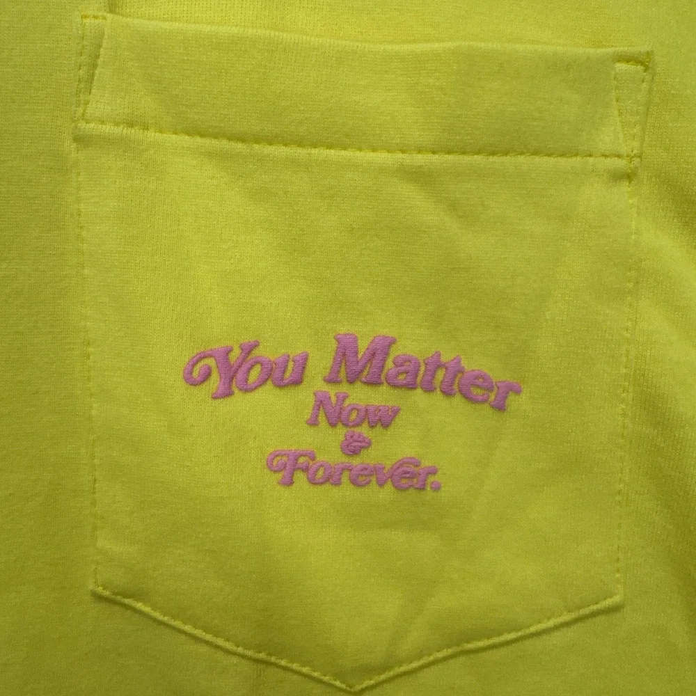 You‎ Matter By Demetrius Harmon Cut And Sew 001 Yellow Tshirt Size XL - Picture 2 of 8